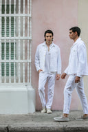 Jakarta Jacket in Snow White Linen