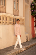 Jaipur Jacket in Dusty Rose Linen