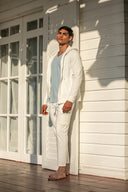 Haiti Hoodie in Snow White Cotton