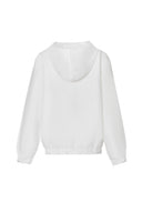 Hanoi Hoodie in Snow White Linen