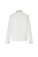 Jersey Jacket in Sea Salt Mint Cotton