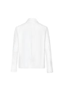 Jurata Jacket in Snow White Leather