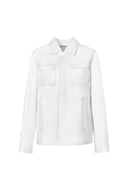 Jurata Jacket in Snow White Leather