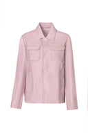Jurata Jacket in Dusty Rose Leather