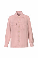 Jaipur Jacket in Dusty Rose Linen