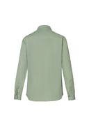 Shanghai Shirt in Forest Green Linen