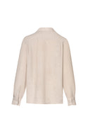 Sorento Shirt in Antique Sandstone Linen