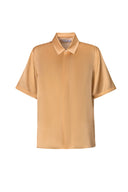 Saint Tropez Shirt in Atlas Gold Silk