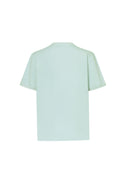 Tokyo Crewneck T-shirt in Forest Green Cotton