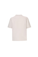 Tokyo Crewneck T-shirt in Desert Sand Beige Cotton