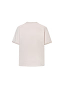 Tanger Crewneck T-shirt in Desert Sand Beige Cotton
