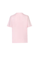 Tunis V-Neck T-shirt in Dusty Rose Cotton