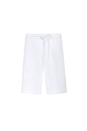 Pampelonne Shorts in Snow White Linen