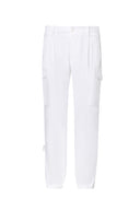 Paros Pants in Snow White Cotton