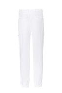 Paros Pants in Snow White Cotton