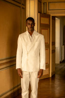 Jeju Jacket in Snow White Linen