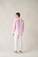 Sorento Shirt in Dusty Rose Linen