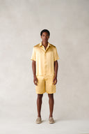 Palermo Shorts in Atlas Gold Silk