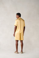 Palermo Shorts in Atlas Gold Silk