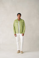 Jurata Jacket in Forest Green Leather