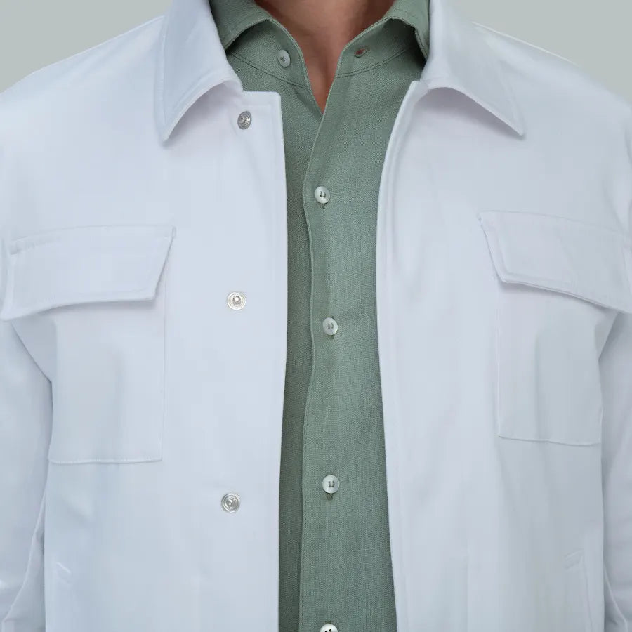 JERSEY Cotton Jacket (Snow White)