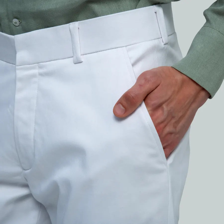 PARIS Linen Dress Pants (Polar Mist)