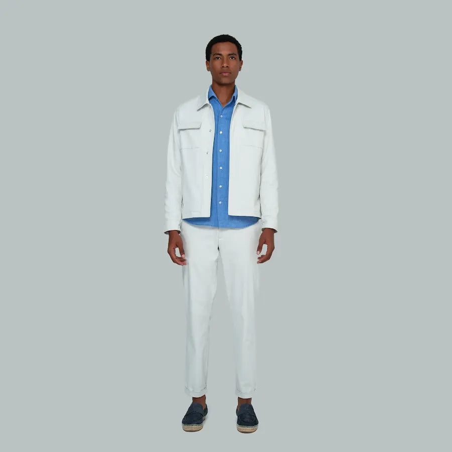 JERSEY Cotton Jacket (Snow White)