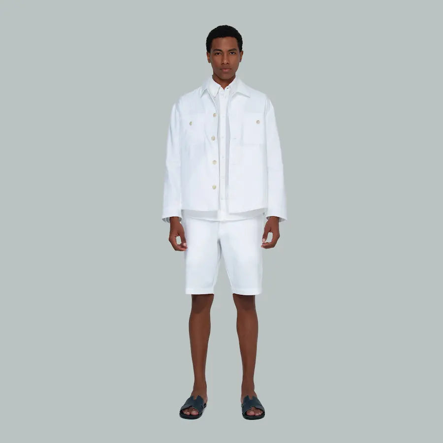 JAKARTA Linen Jacket (Snow White)
