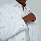 JAKARTA Linen Jacket (Snow White)