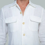 JAKARTA Linen Jacket (Snow White)