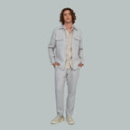 JAIPUR Linen Jacket (Stone Grey)