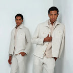 JAKARTA Linen Jacket (Oat Milk)