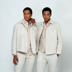 JAKARTA Linen Jacket (Oat Milk)