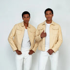 JURATA Leather Jacket (Buttercream)