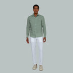 SEOUL Linen Shirt (Patagonia Green)