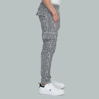 POLAND Sweatpants (Black/White Pattern)