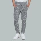 POLAND Sweatpants (Black/White Pattern)