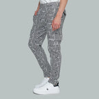 POLAND Sweatpants (Black/White Pattern)