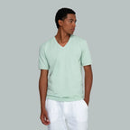 TUNIS V-Neck T-shirt (Seafoam Green)