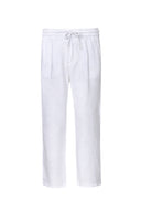 Panama Pants in Snow White Linen