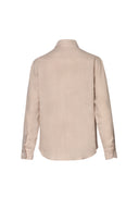 Chemise Shanghai en lin beige sable du désert