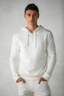 Honduras Hoodie in Snow White Cotton