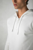 Honduras Hoodie in Snow White Cotton