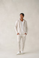Poland Pants in Beige Desert Sand Beige Cotton