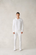 Portugal Pants in Snow White Cotton