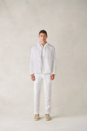 Jakarta Jacket in Snow White Linen