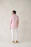 Jeddah Jacket in Dusty Rose Linen