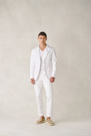 Paris Pants in Snow White Cotton