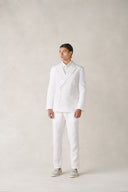 Jeju Jacket in Snow White Linen