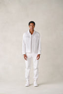 Jersey Jacket in Snow White Cotton
